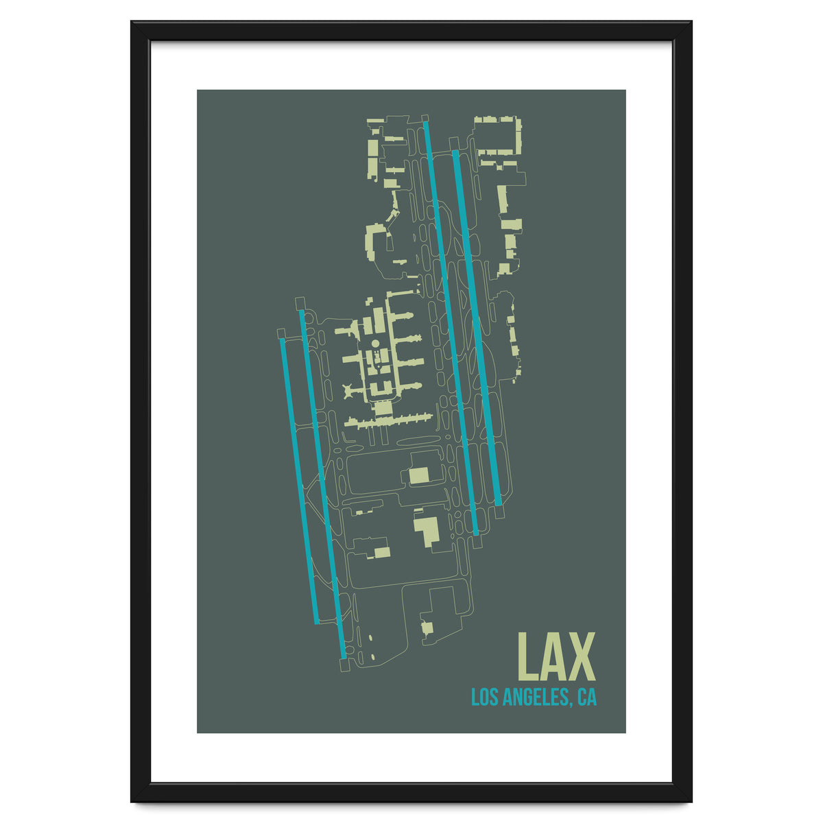 LAX Airport Layout
