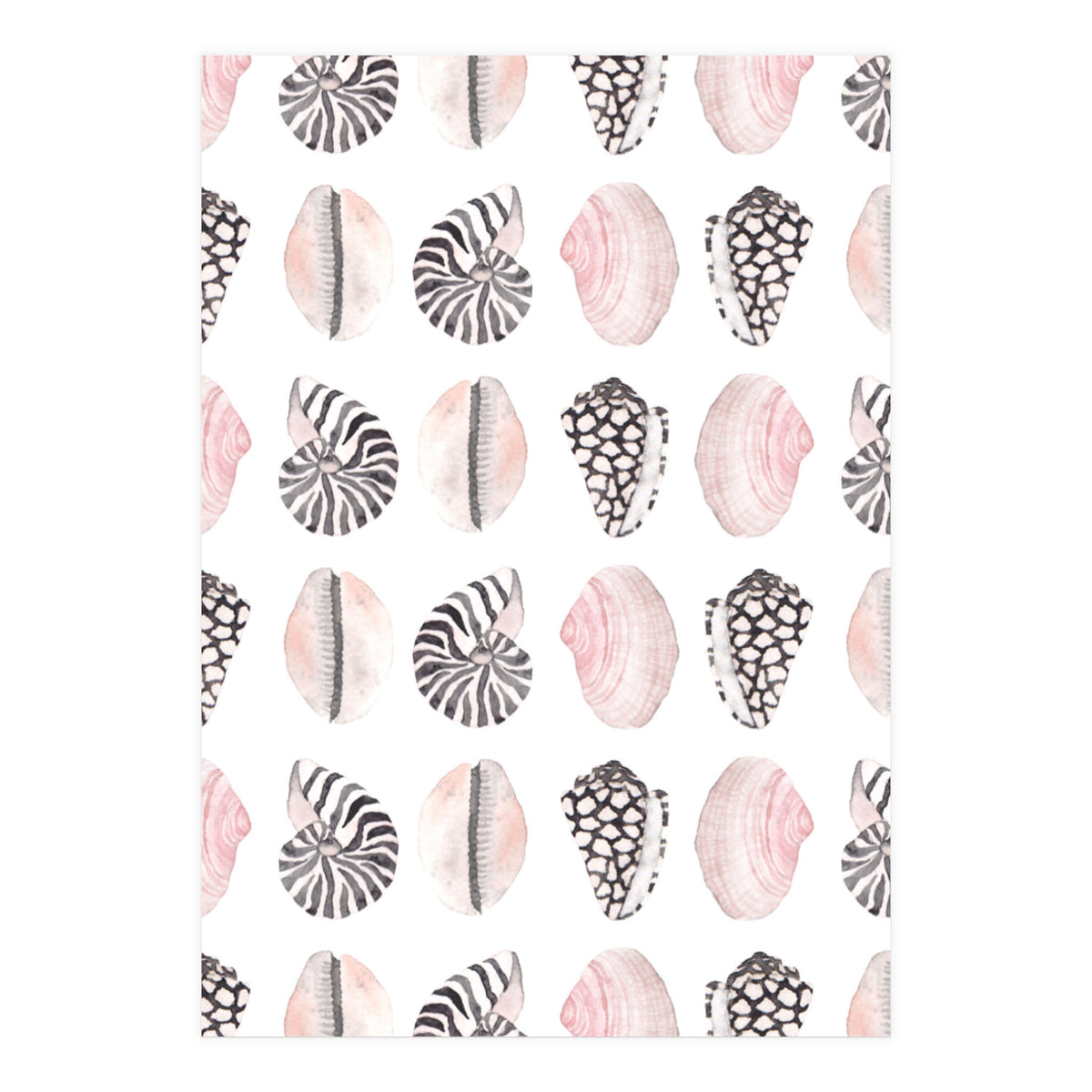 Seashell Pattern (Print Only)