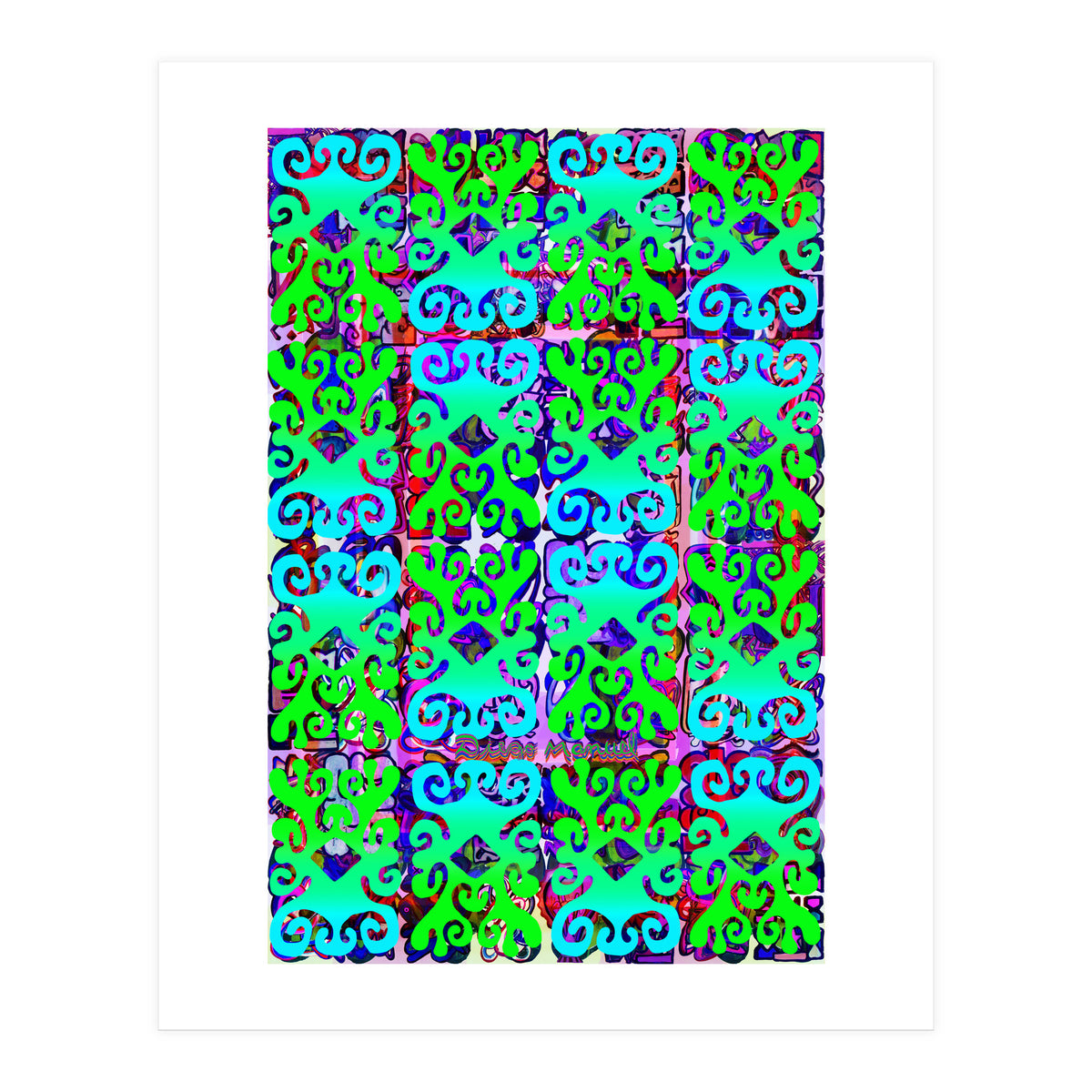 Tapiz Perfiles 2023 19 (Print Only)