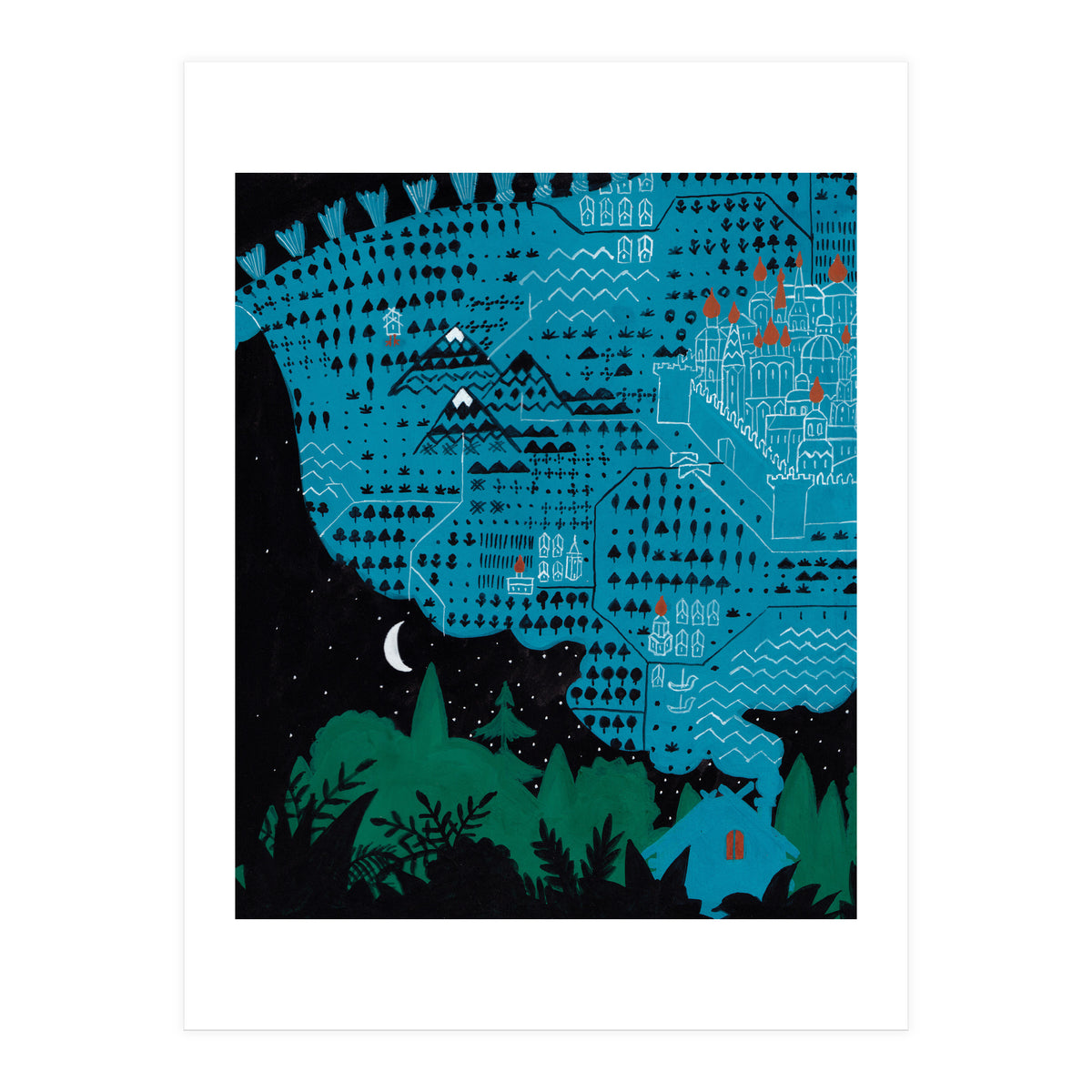 Russian Folk Tales - Go There, I don´t know where, bring me that, I don´t know what (Print Only)