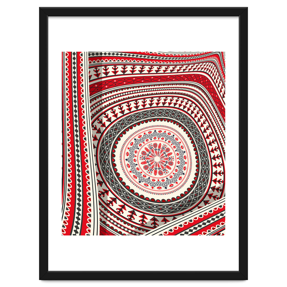 Romanian embroidery background 18