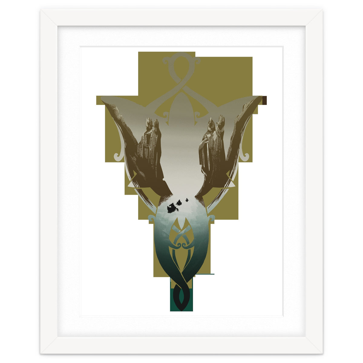 Evenstar at the Argonath