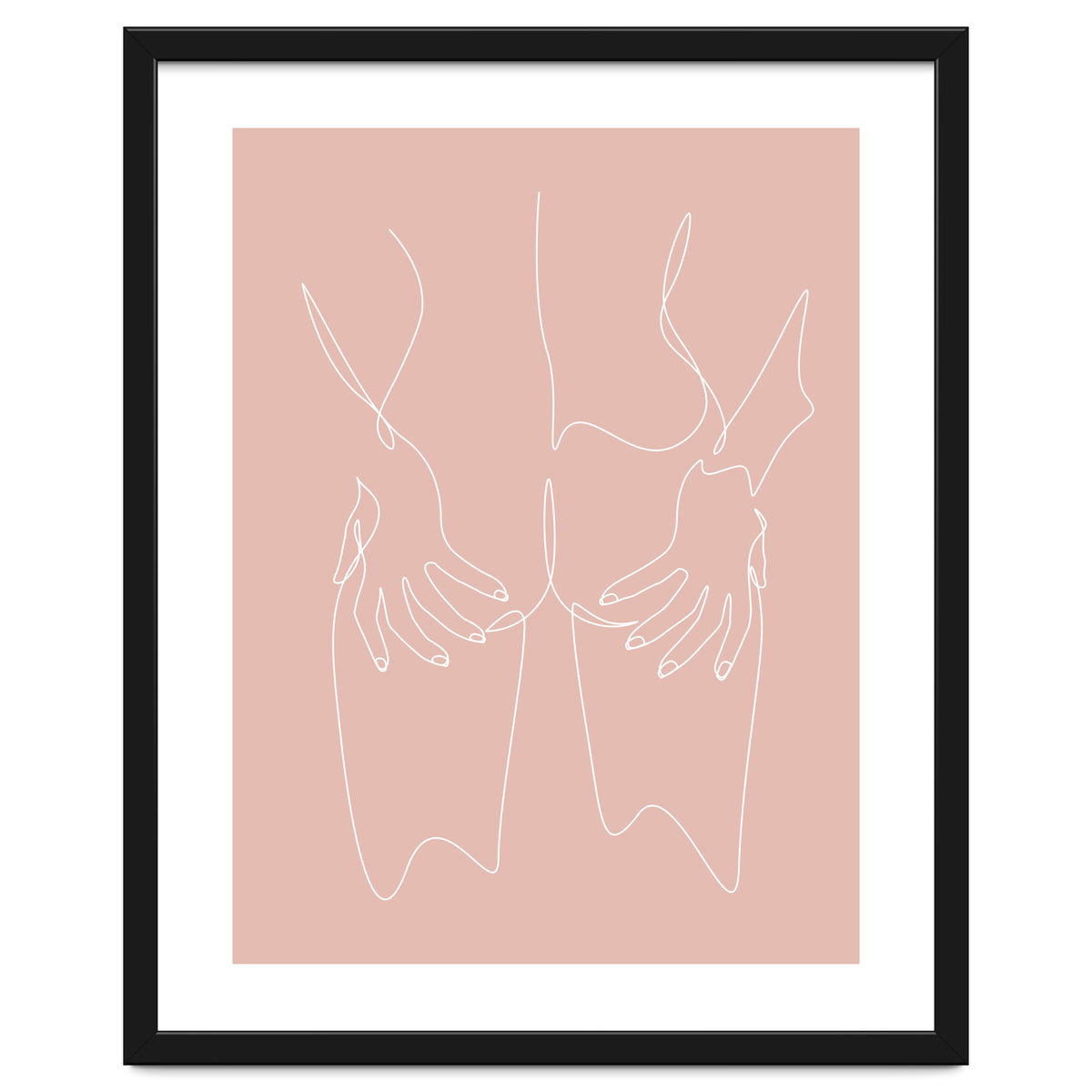 hot girl nude line pink