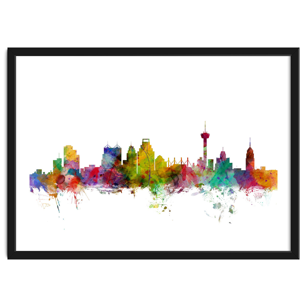 San Antonio Texas Skyline