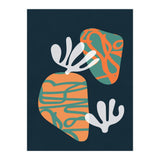Retro Botanical Abstract Geometric Art (Print Only) thumbnail