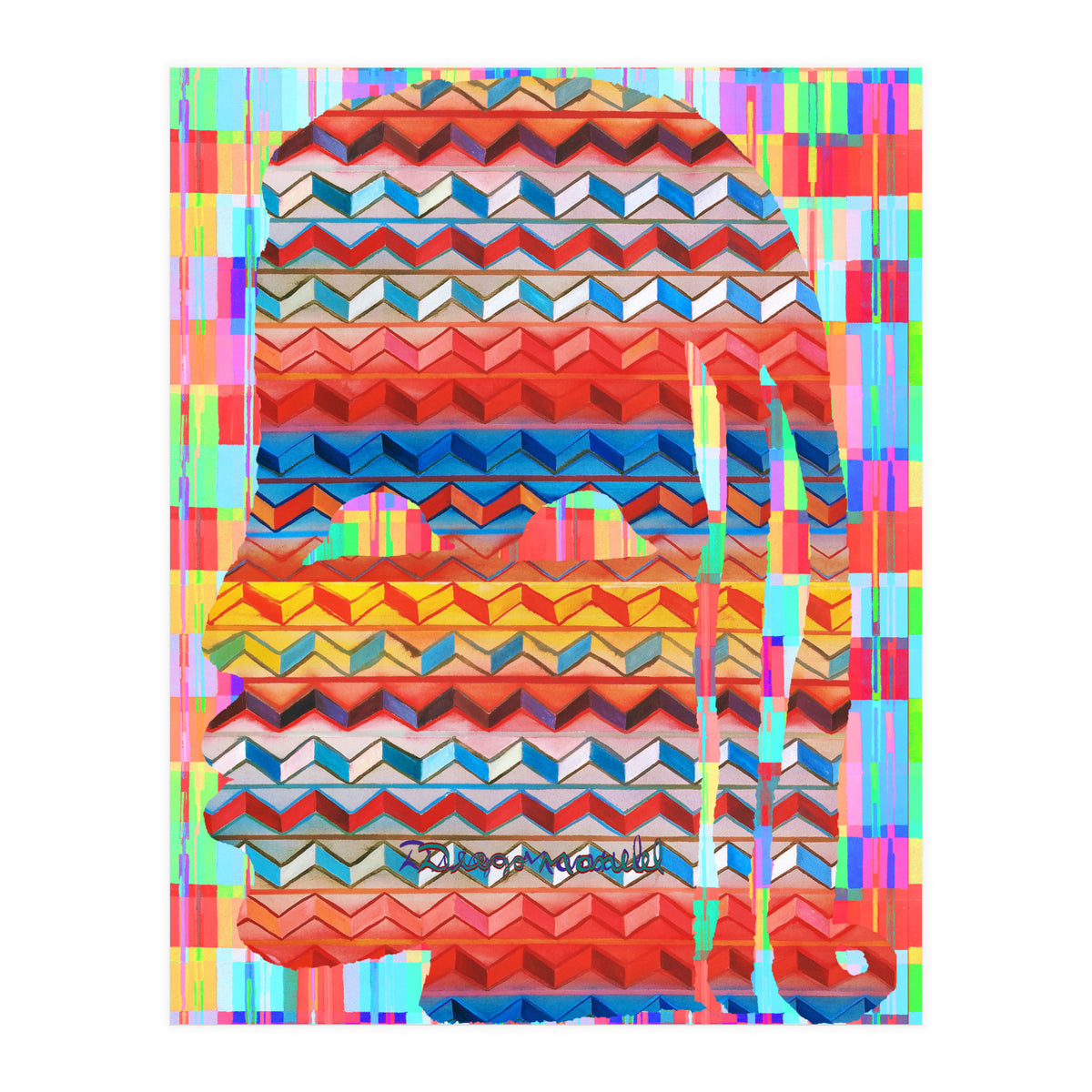 Abstracto Pop Nuevo B Nuevo 16 (Print Only)