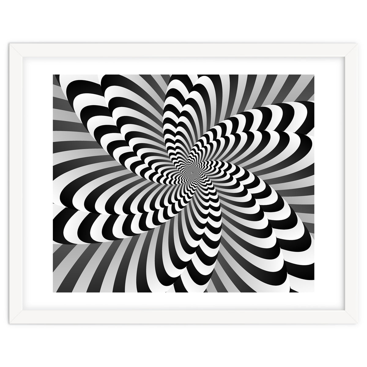 Abstract Optical Illusion