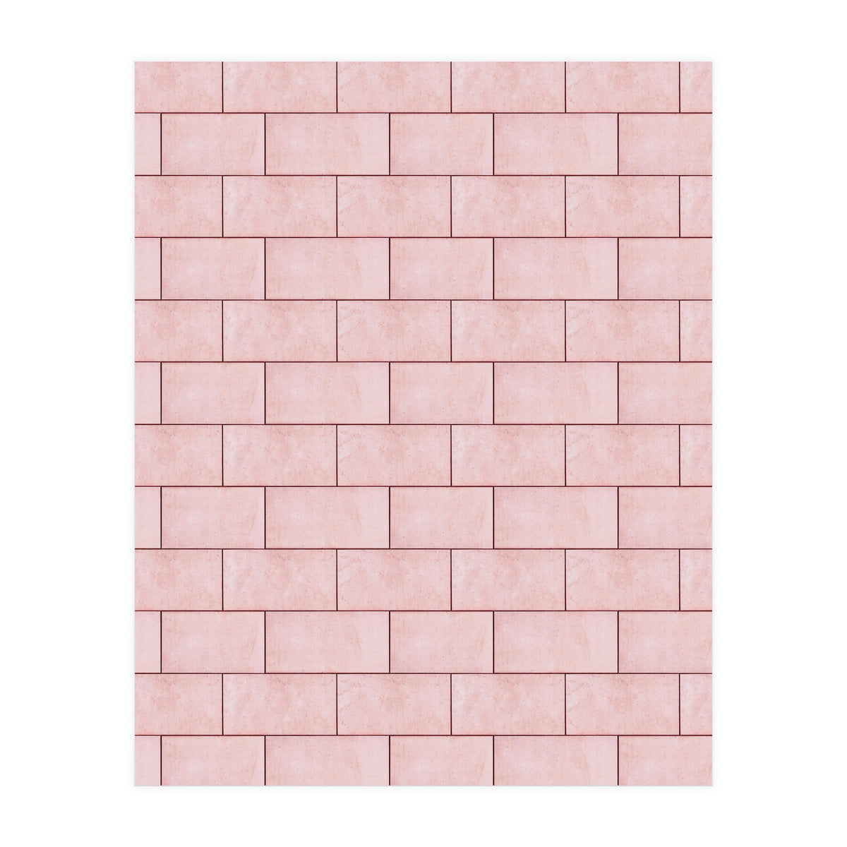 Blush Brick Imperfection (Print Only)