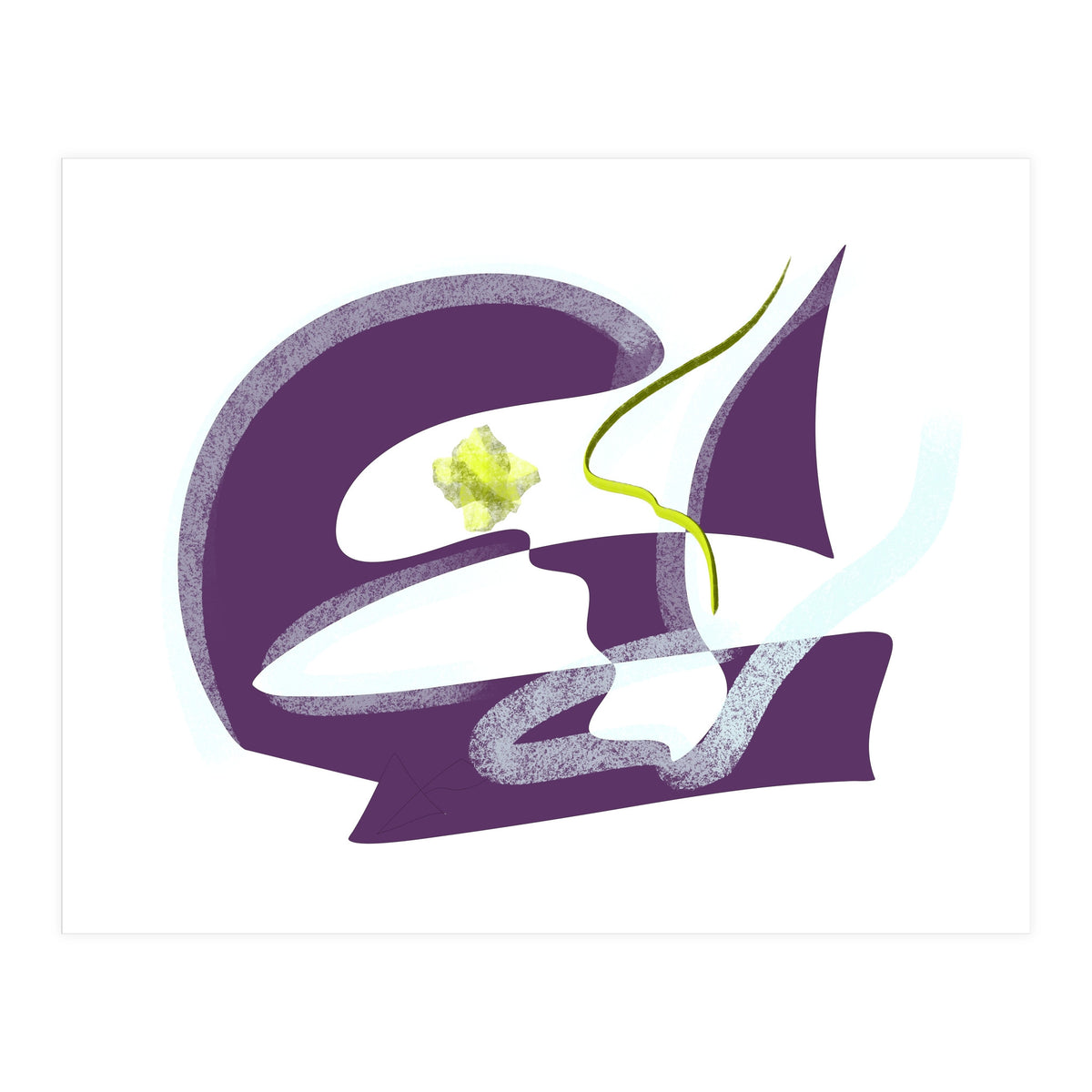 yellow pearl (Print Only)