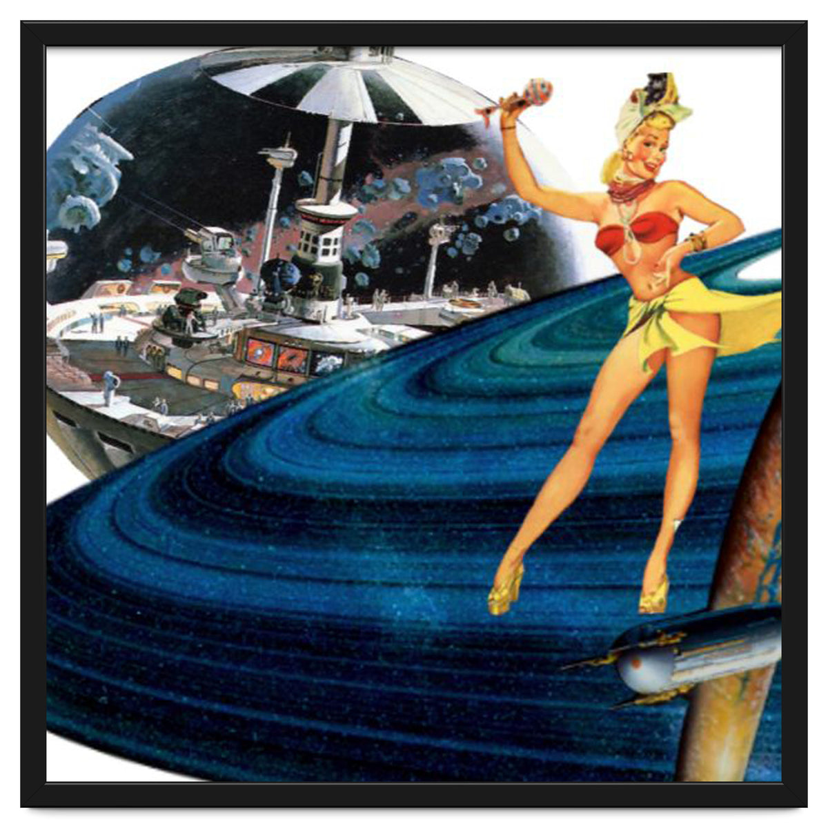 Dancer on Saturn Rings