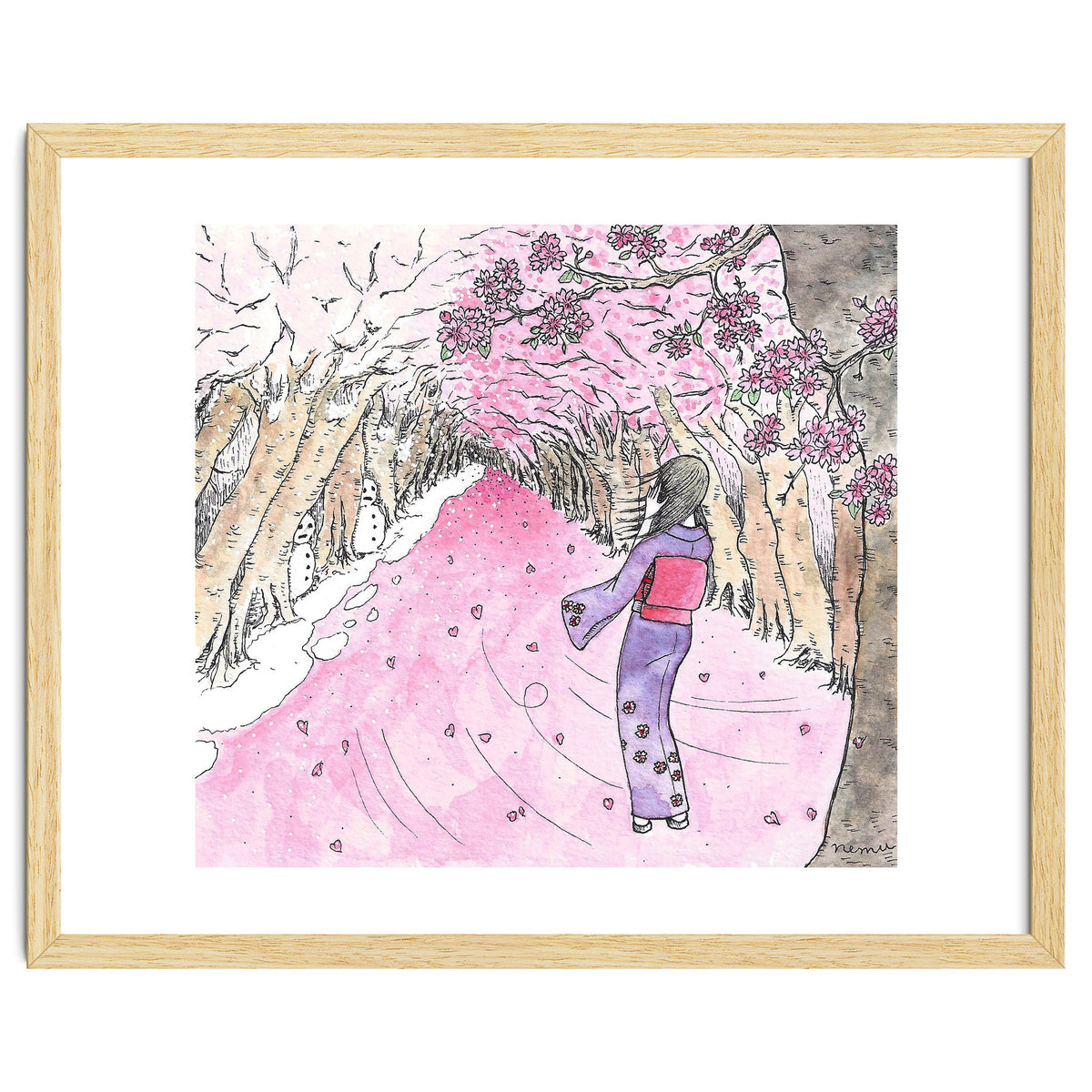 Cherry Blossom Flurry