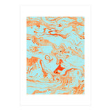 Flamingo + Sea Marble (Print Only) thumbnail