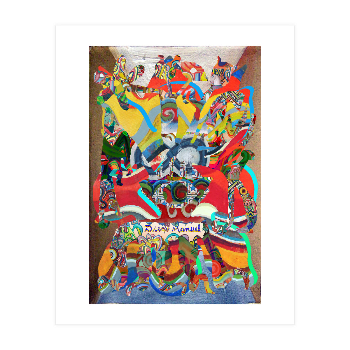 Pop Abstract Escena 2023 26 (Print Only)