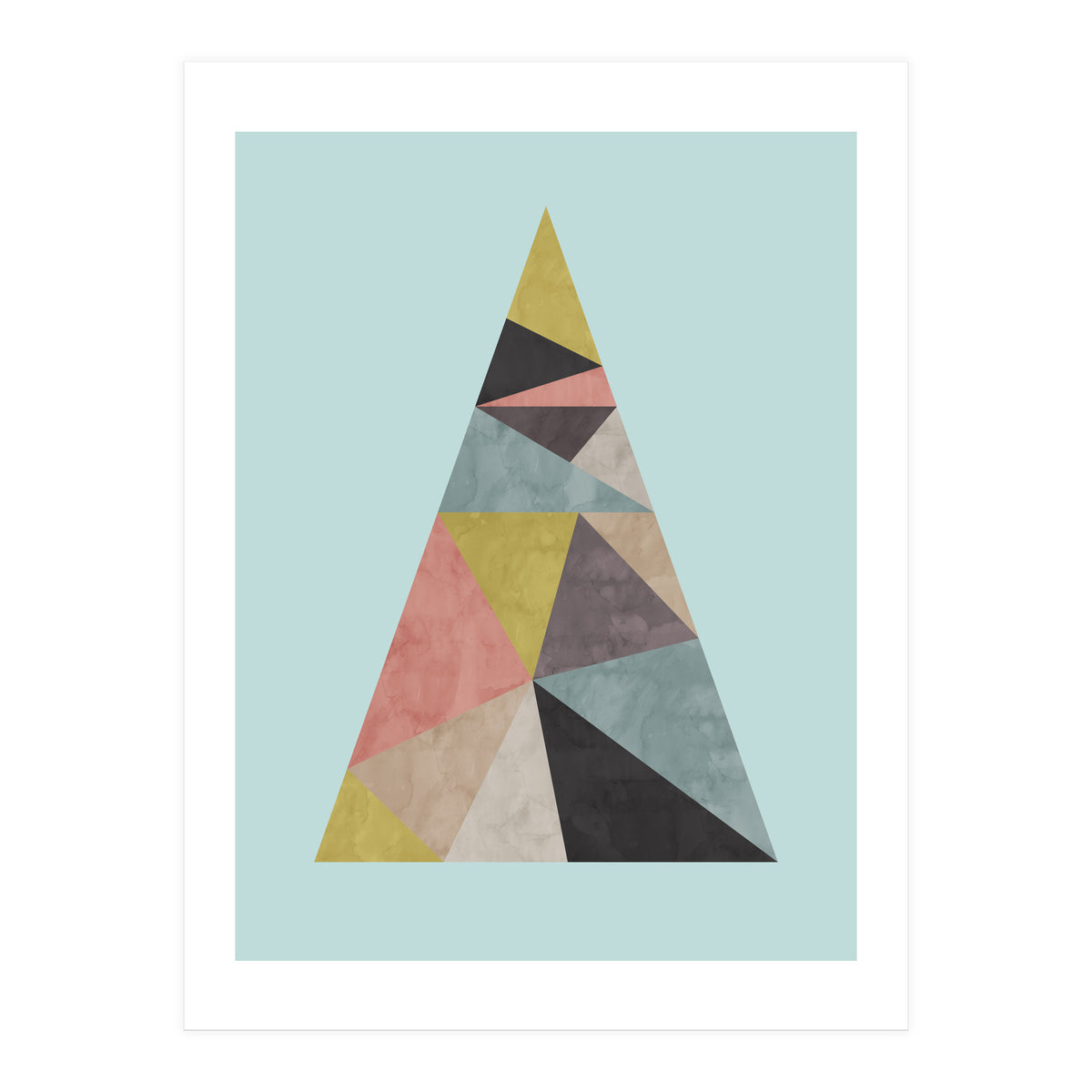 Geometric Rock III (Print Only)