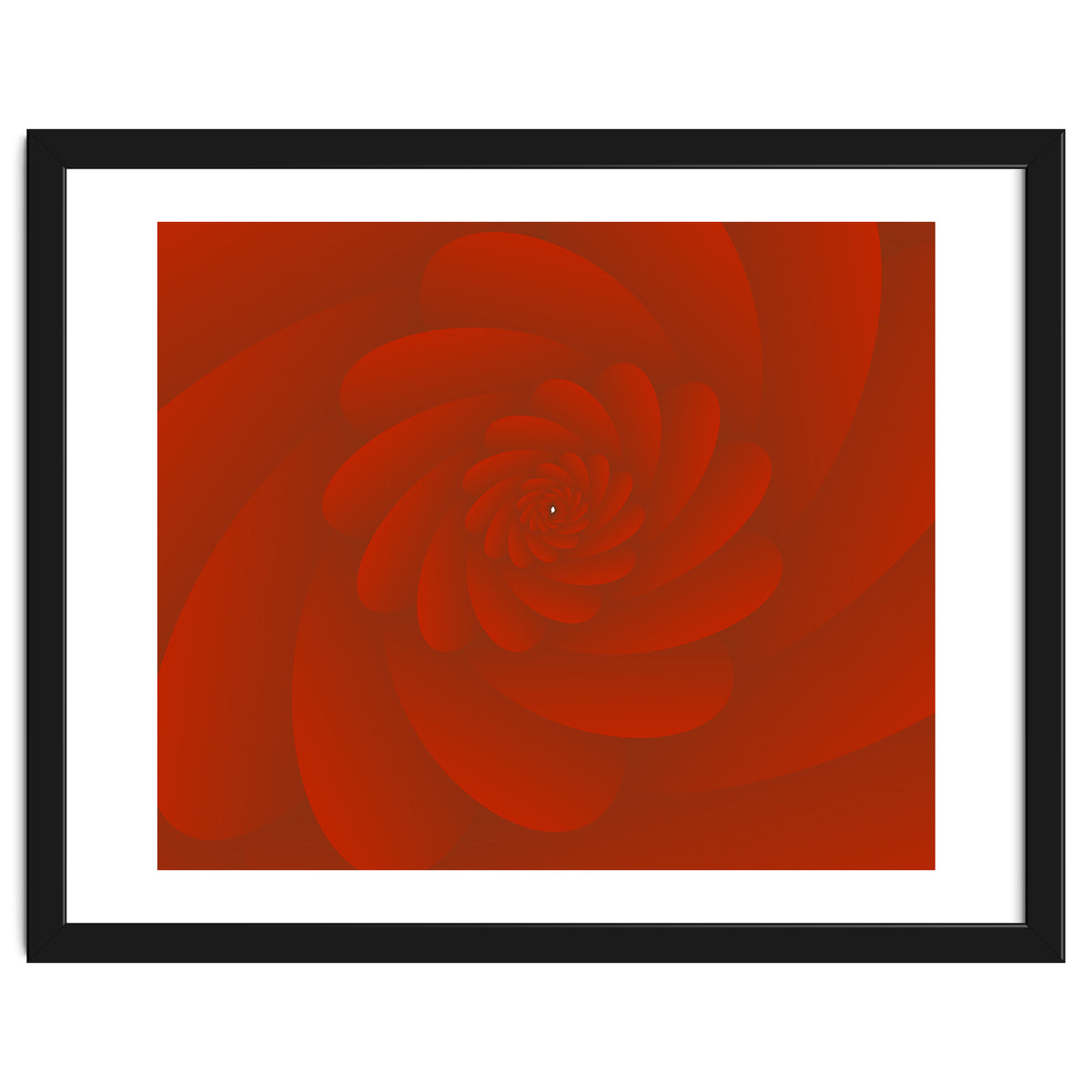 3 D Image Abstract Rose Flower ART