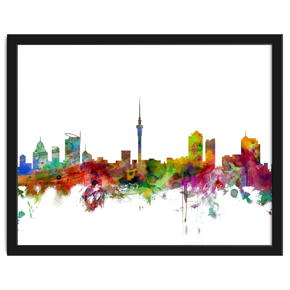 Auckland New Zealand Skyline