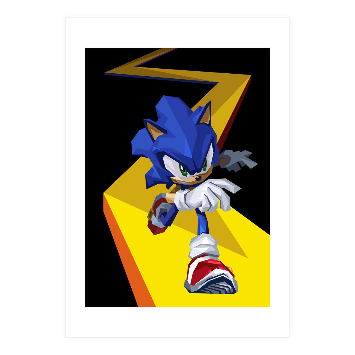 Sonic The Hedgehog (Print Only)