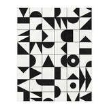 My Favorite Geometric Patterns No.10 - White (Print Only) thumbnail