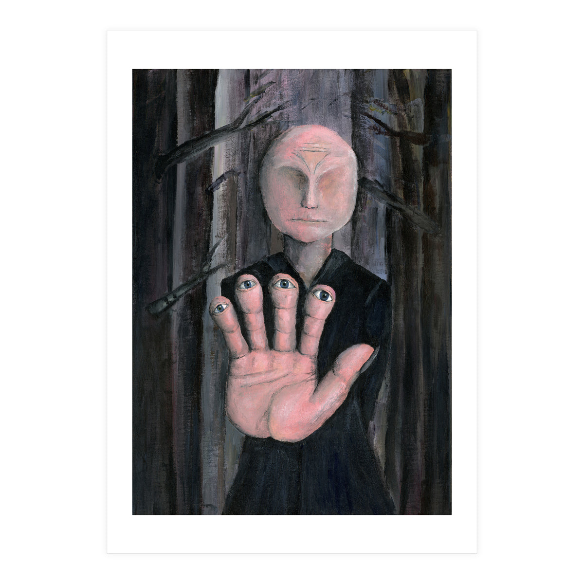 The blind seer (Print Only)