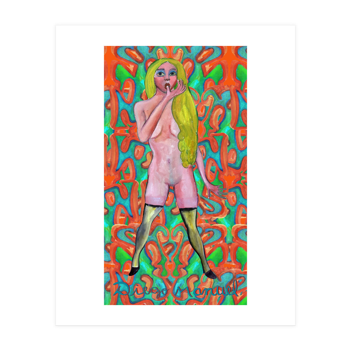 Chica Con Medias 2 Bb (Print Only)