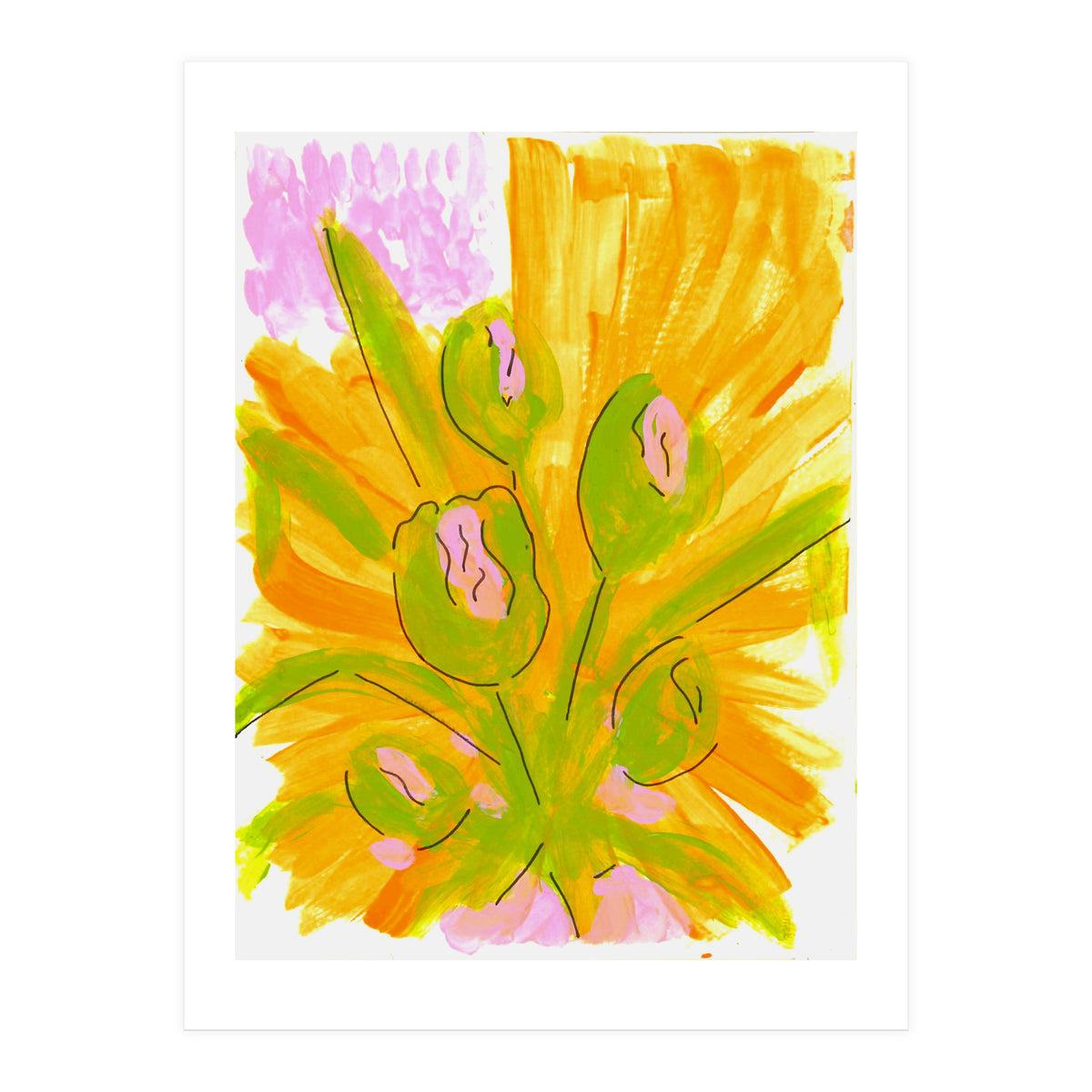 Tulips III (Print Only)