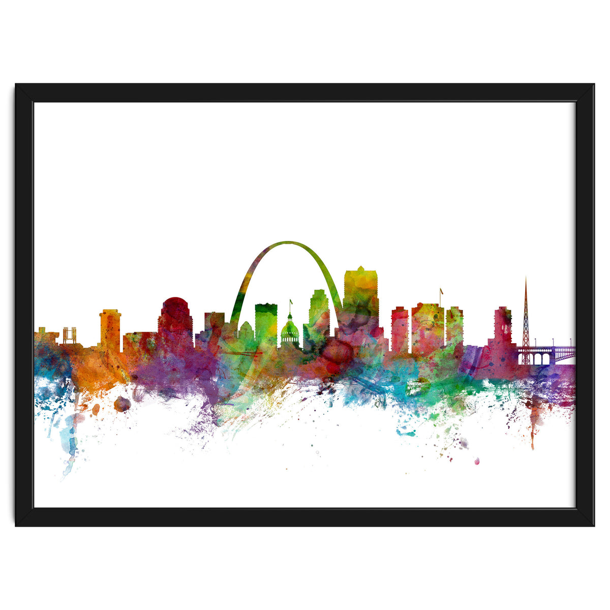 St Louis Missouri Skyline