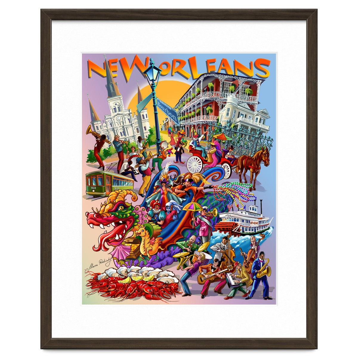 New Orleans Illustration