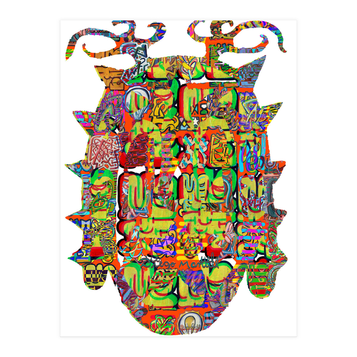 Graffiti Digital 5 (Print Only)