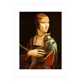 Lady With A Velociraptor (Print Only) thumbnail