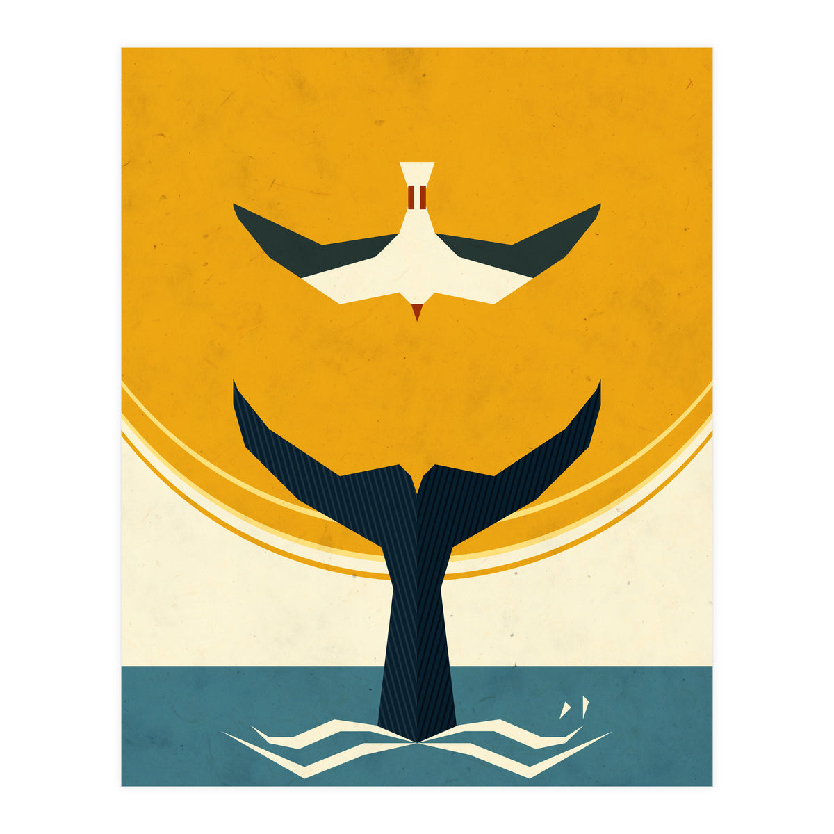 Too Big A Catch (Print Only)