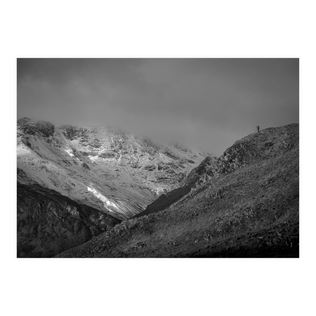 The lone photographer (Print Only)