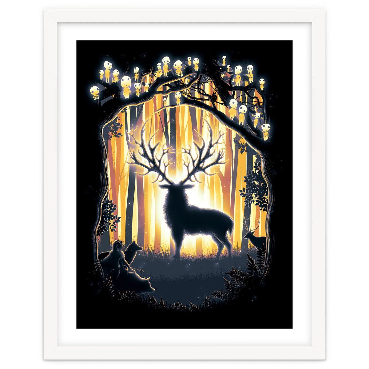 Deer God Please Save Our Forest