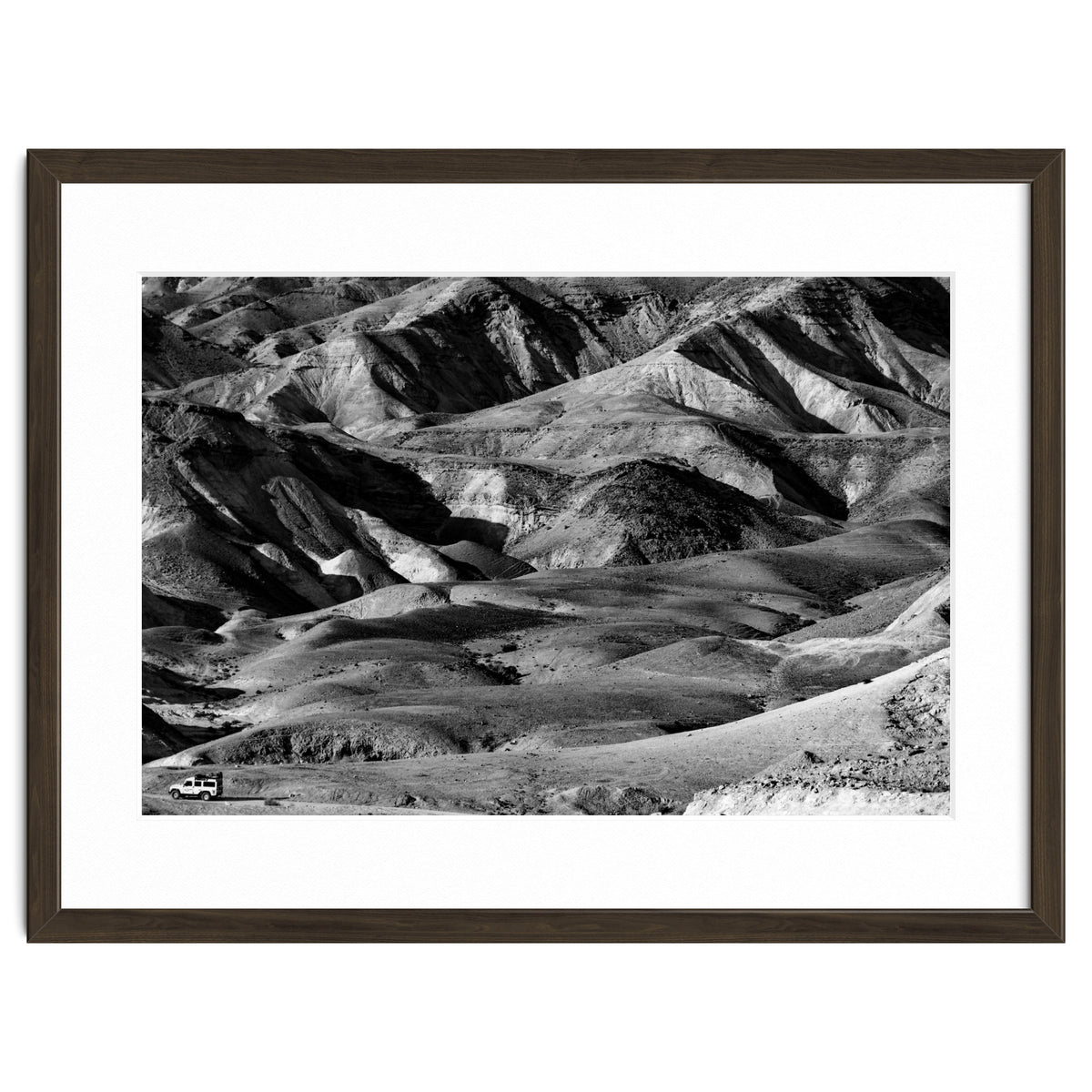 Driving across the Judean Desert