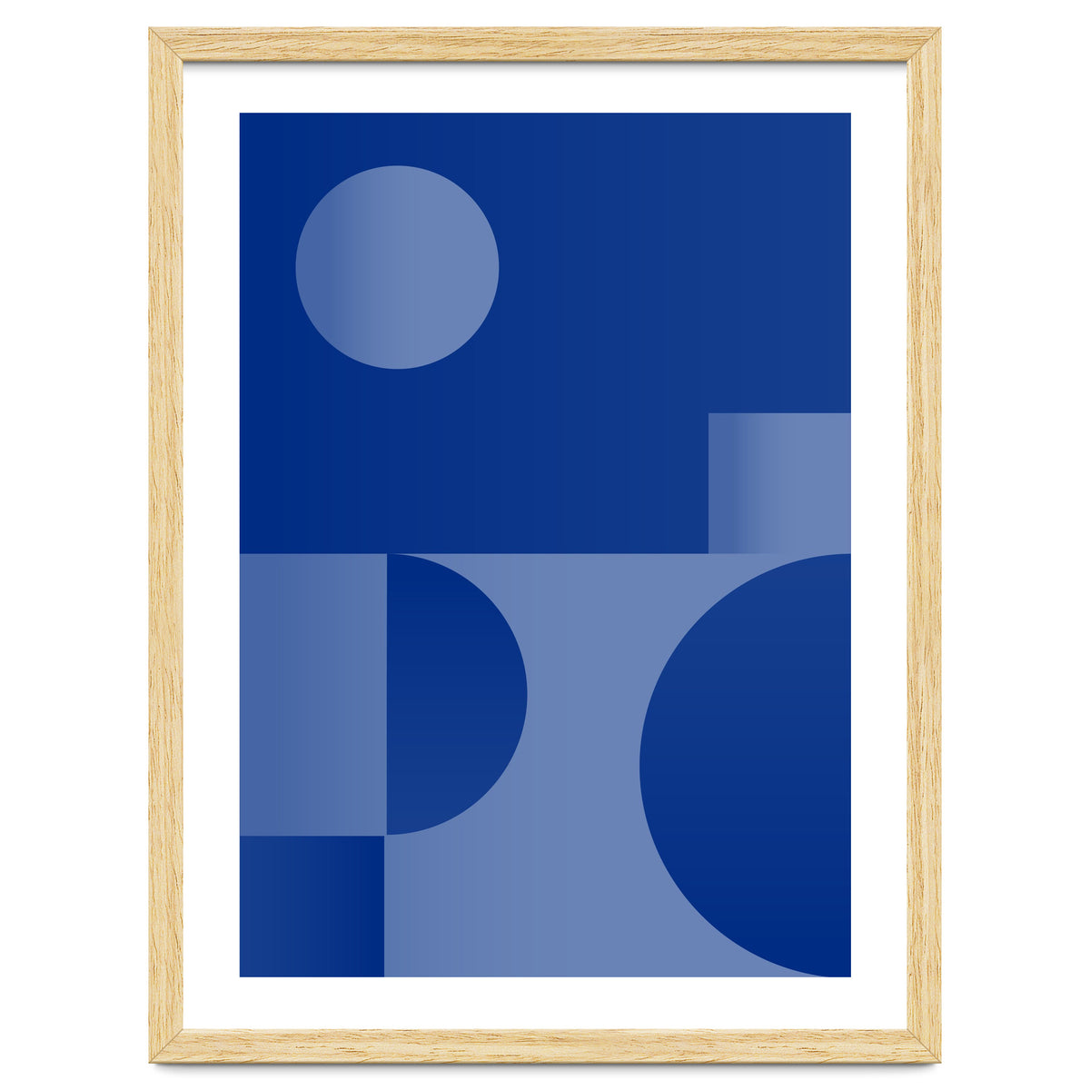 Midnight sea dreams | abstract modern