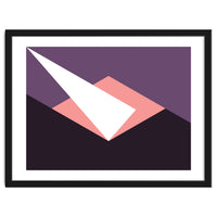 Geometric Shapes No. 59 - pink & purple