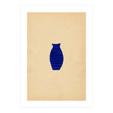 Ultramarine minimalist vase (Print Only) thumbnail
