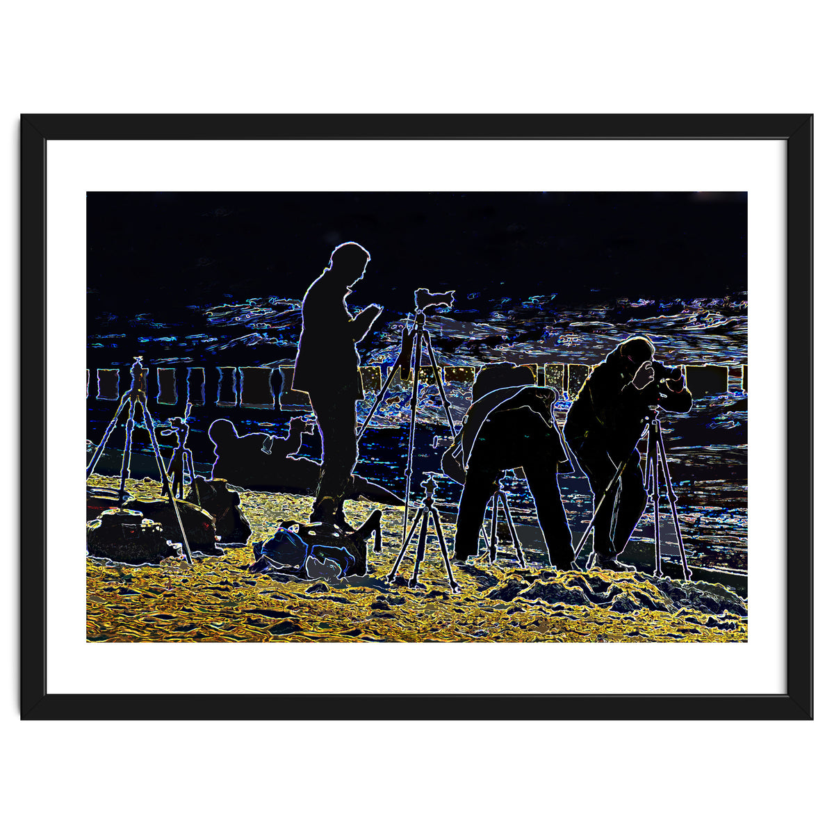 Photographers at the beach