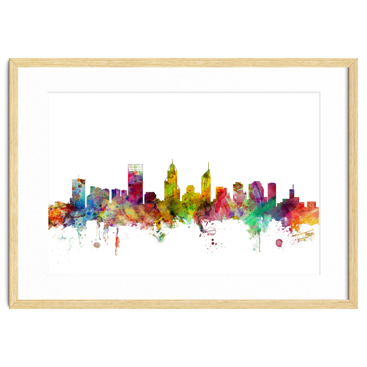 Perth Australia Skyline