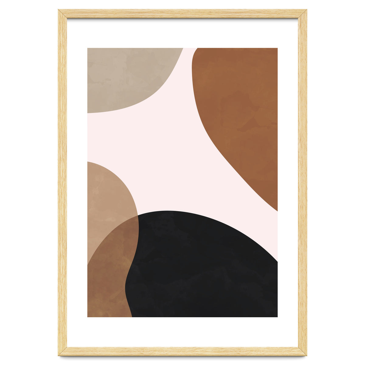 Abstract Shapes Scandinavian Art