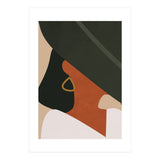 Tropical Girl Boho Earthy (Print Only) thumbnail