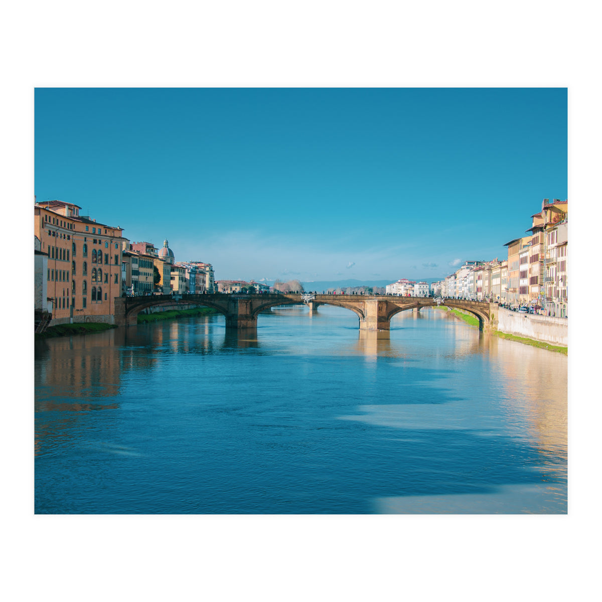 Florence and the river Arno (Print Only)
