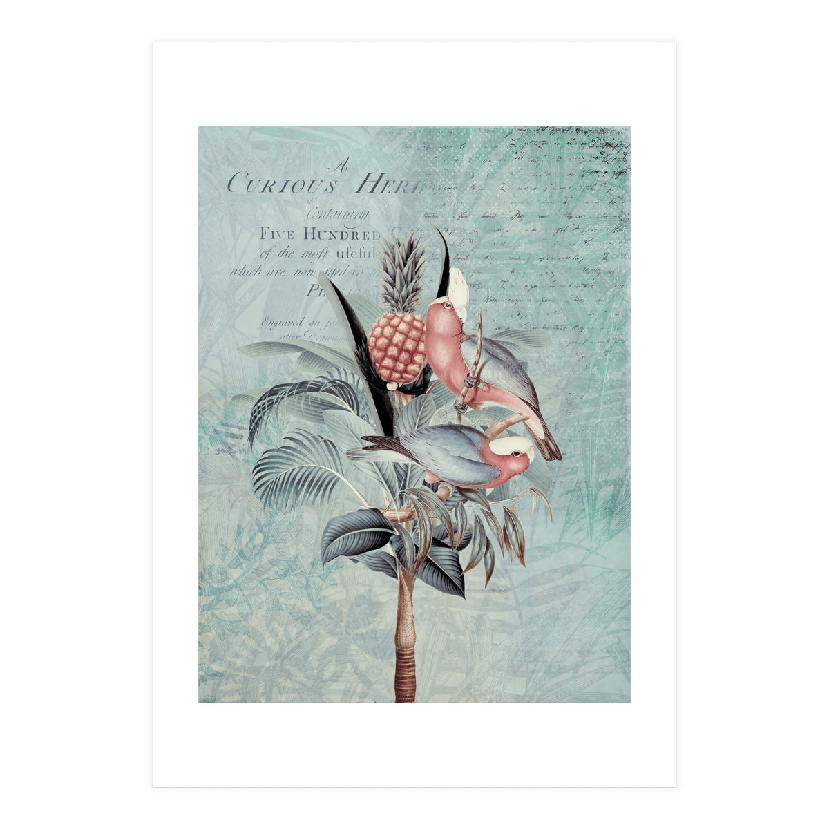 Parakeet Paradise 2 (Print Only)