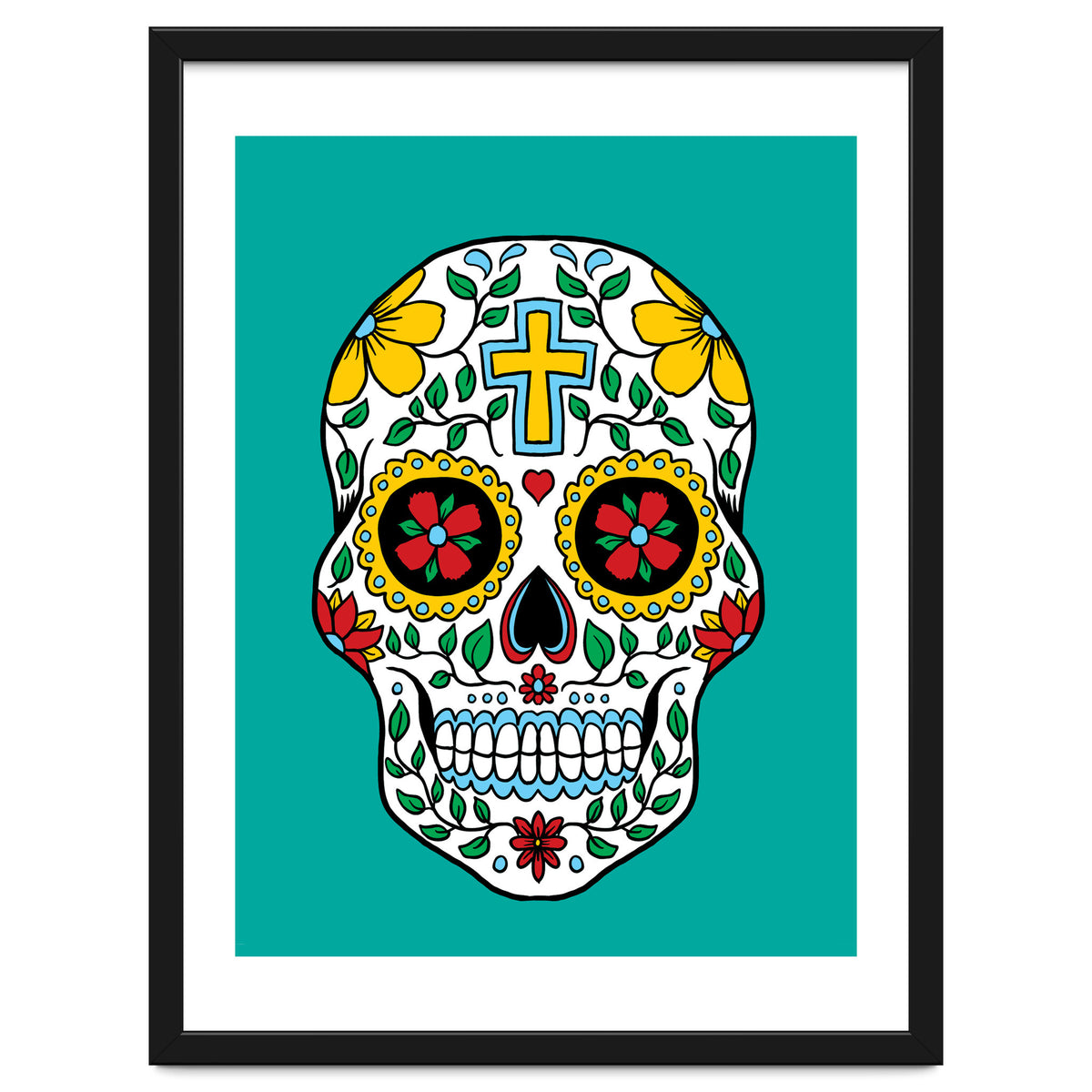 Colorful Skull III