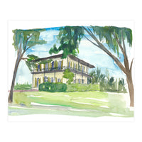 Key West Florida Conch Dream House Hemingway House (Print Only)