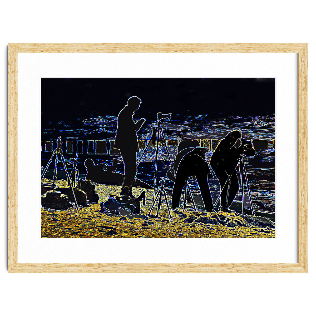 Photographers at the beach