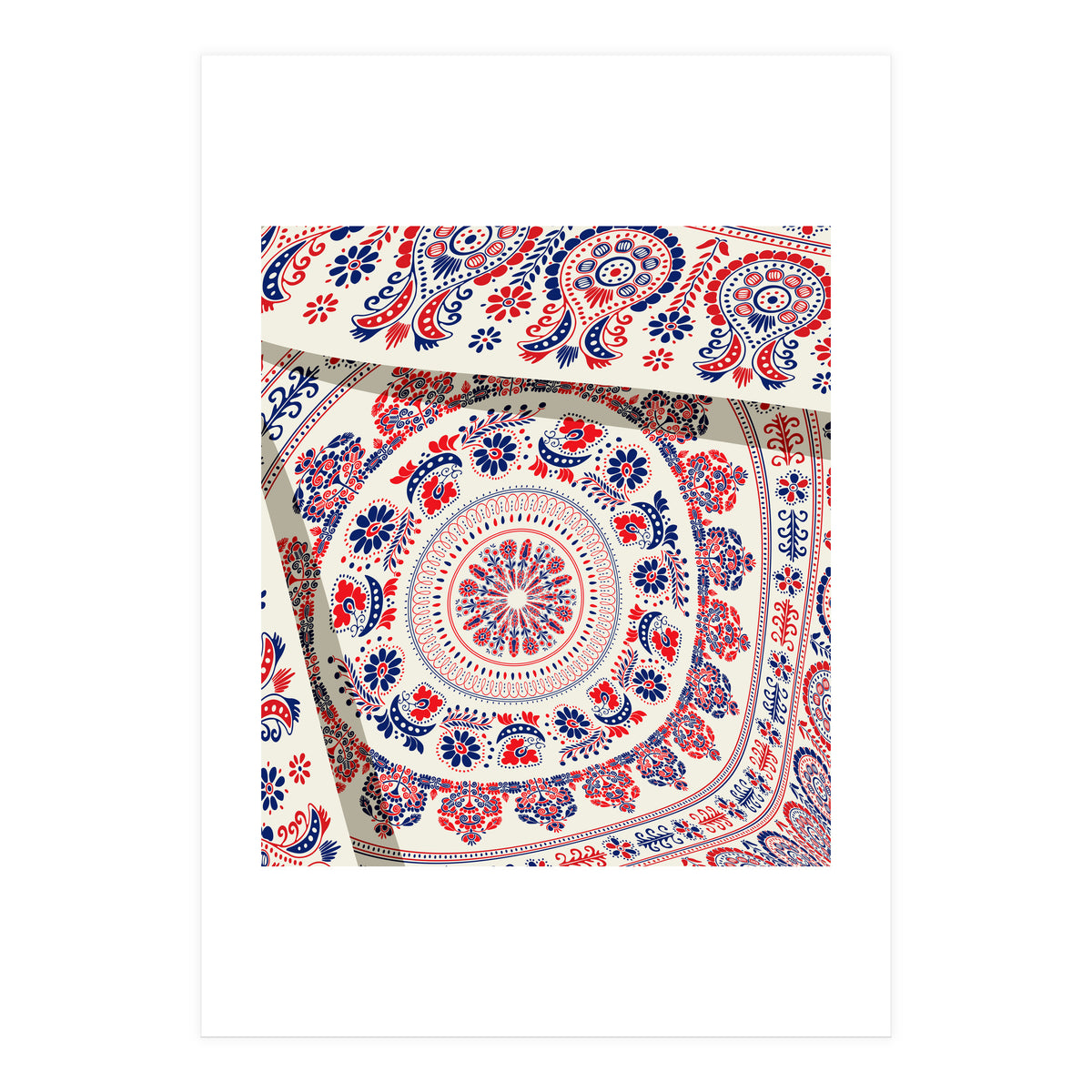 Romanian embroidery background 36 (Print Only)