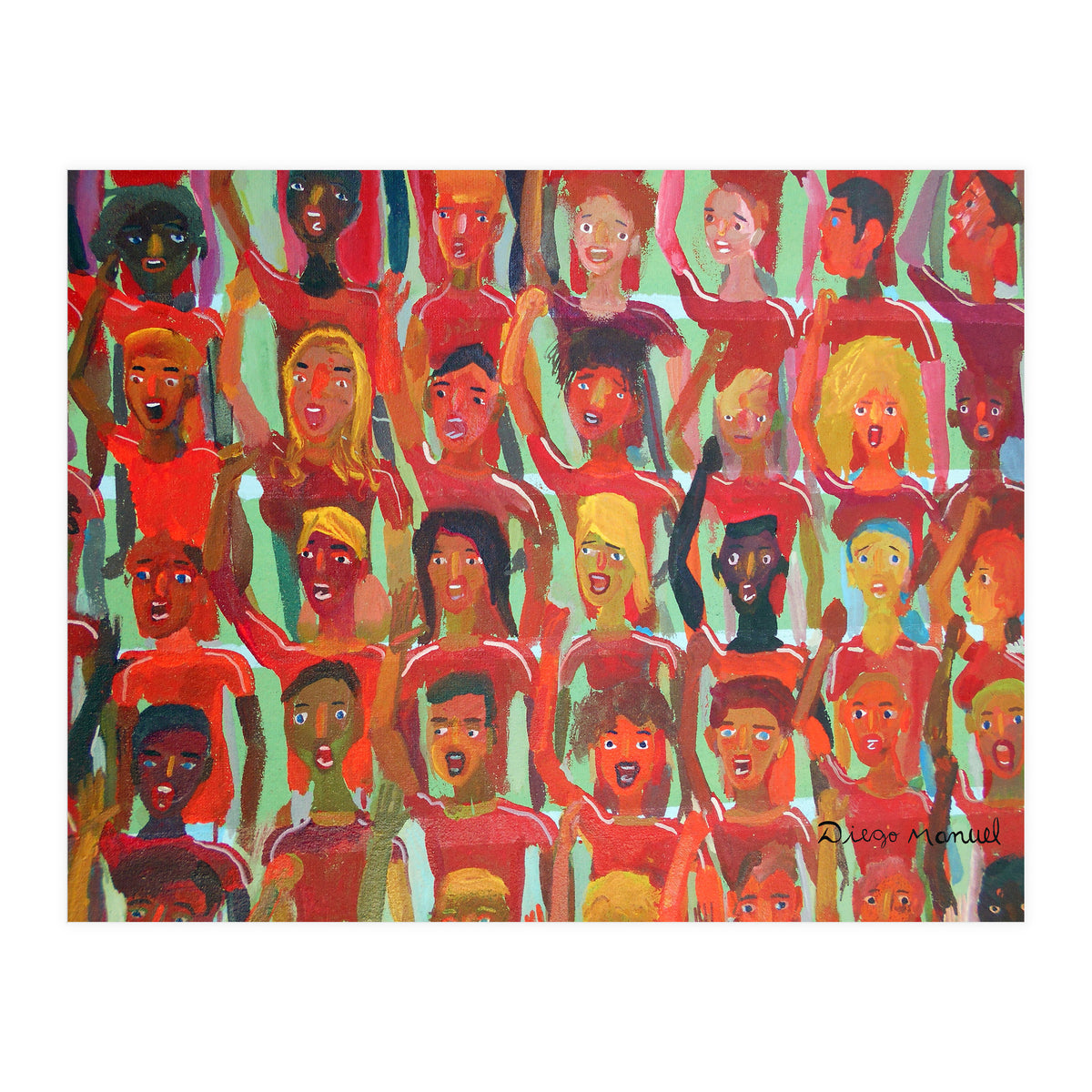 Hichada Roja Detalle 3 (Print Only)