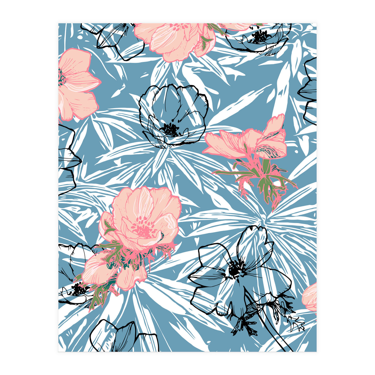 Backyard Palm (Print Only)