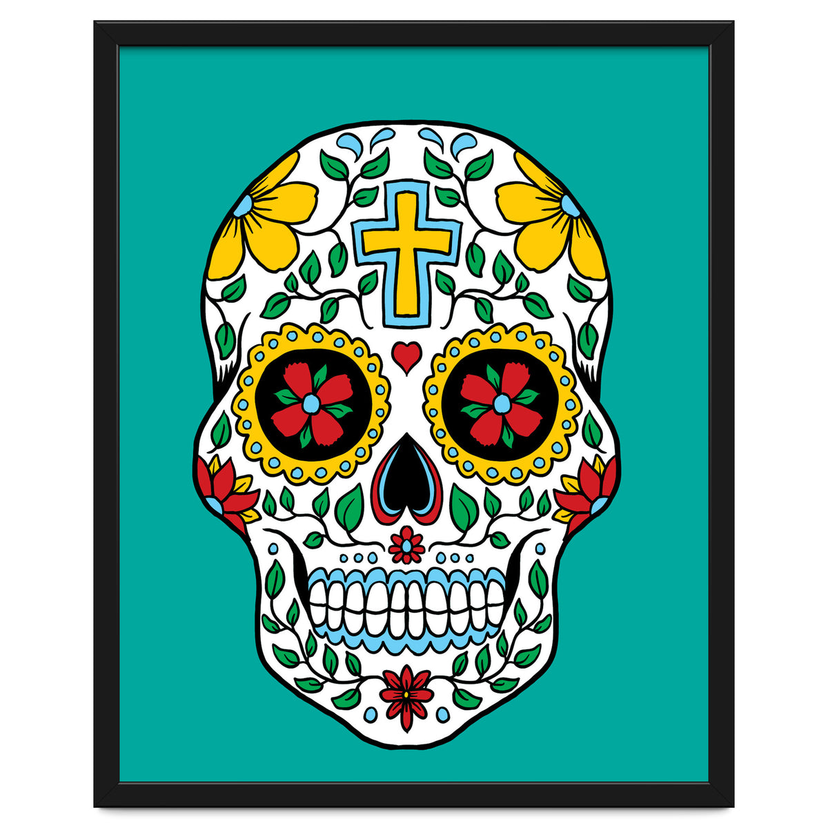 Colorful Skull III