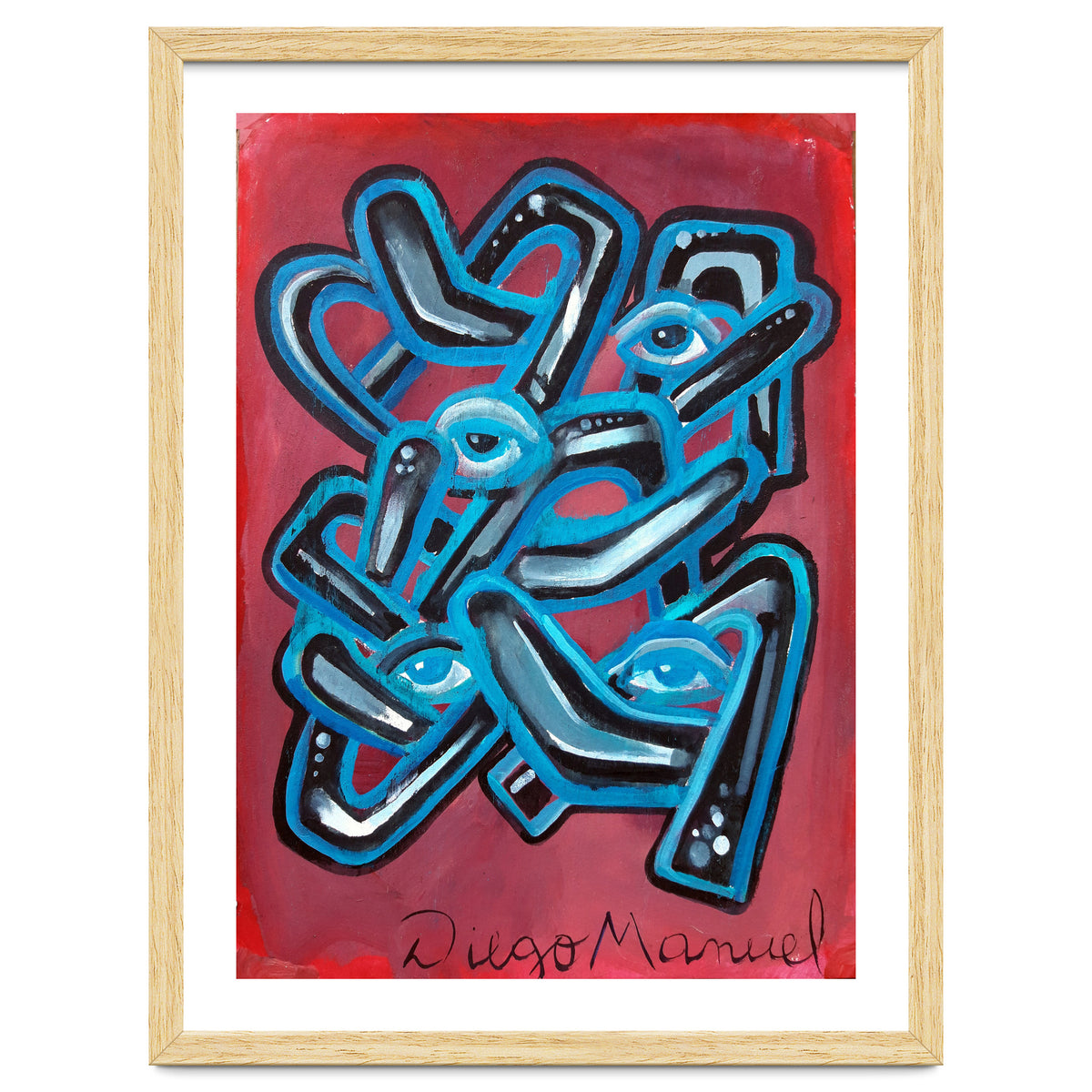 Formas Lenguas Y Ojos